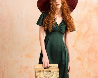 Madewell Linen Midi Dress With Slit - Etsy