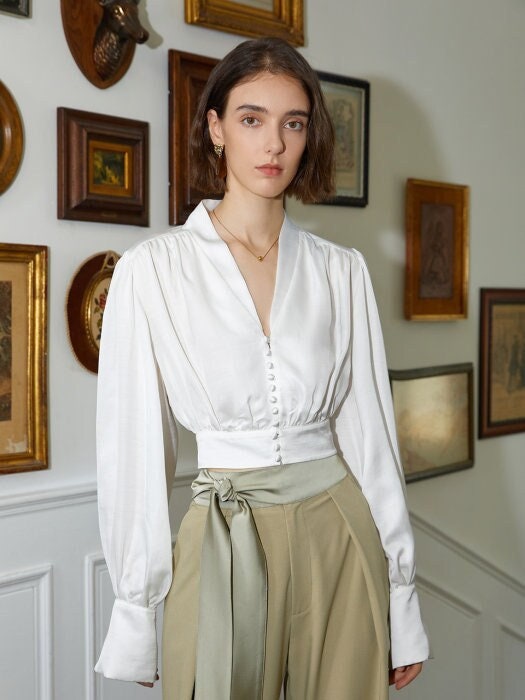 Noil Silk Shirt - Etsy