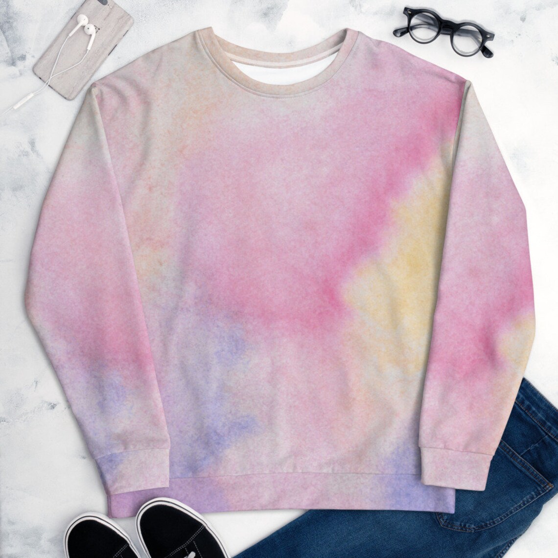 weekday tie dye long sleeve