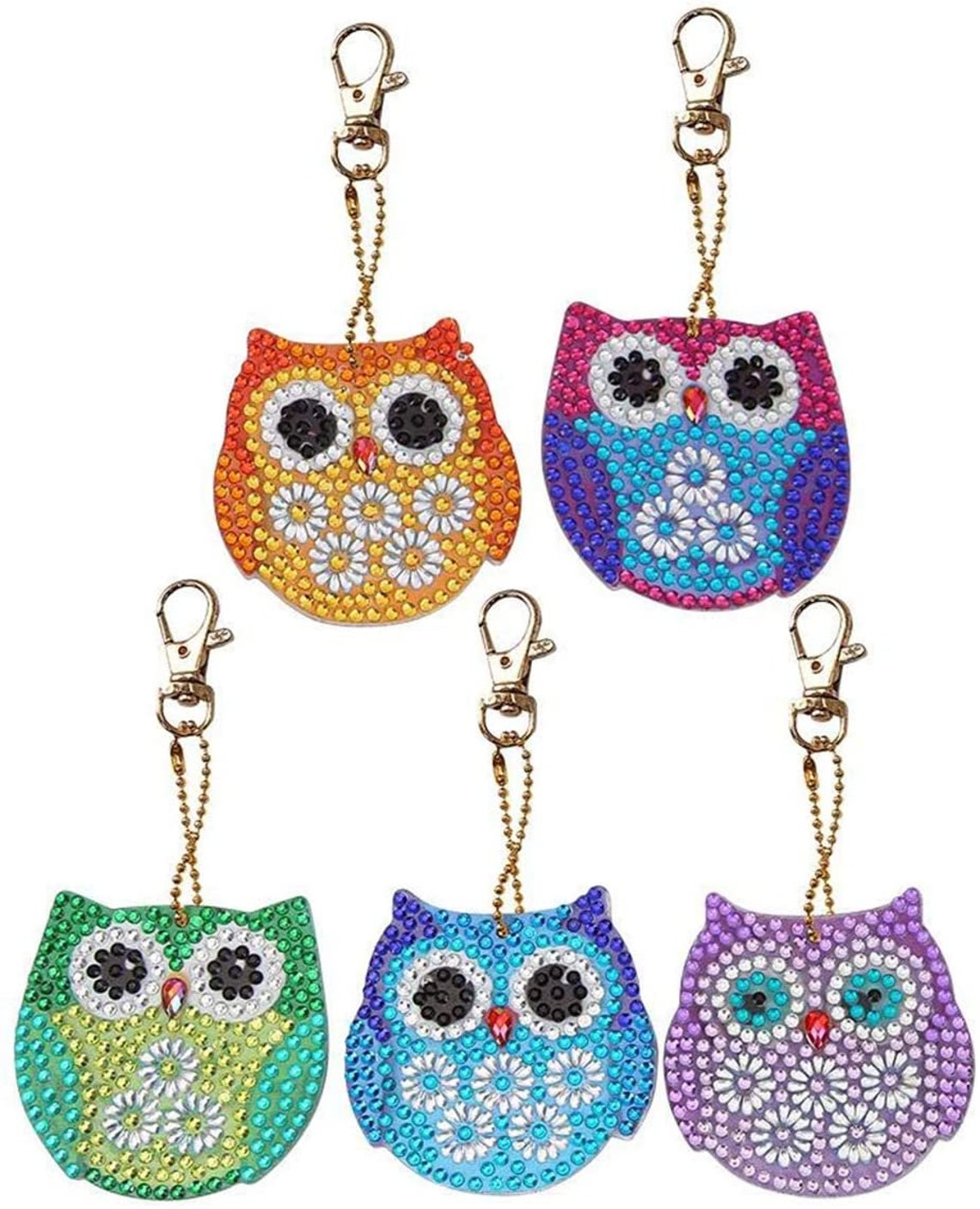 Keychains Diamond Painting Etsy