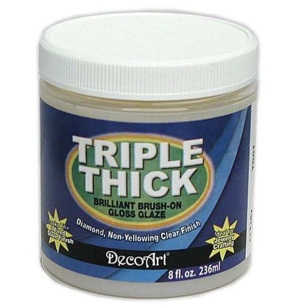 8 Ounce Triple Thick Gloss Glaze Finish