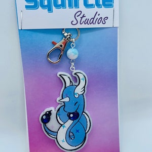 Dragonair | Keychain | Bag Charm | BookBag Charm | Gift