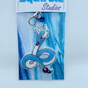Dragonair | Keychain | Bag Charm | BookBag Charm | Gift