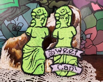 Parche bordado de Venus de Milo gomoso