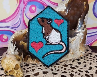 Darling Rat-borduurpatch