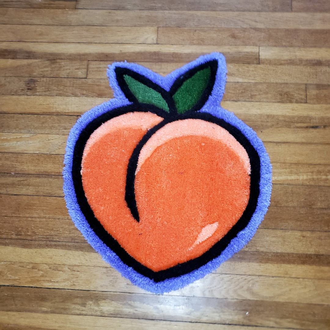 Peach Rug - Etsy