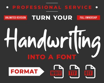 Make Your Handwriting, Lettering, Signature Into Installable Font | Font Design Service, Custom Font Design, Font Designer, Font Converter