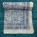 Indian Handmade Block Print Soft Bed sheet Set Of 3 Home Decor Pure Cotton Double Bedsheet