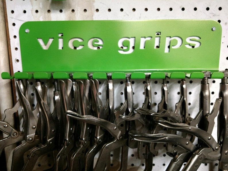 Wall Mounted Tool Storage Organizer for Vise Grips Etsy