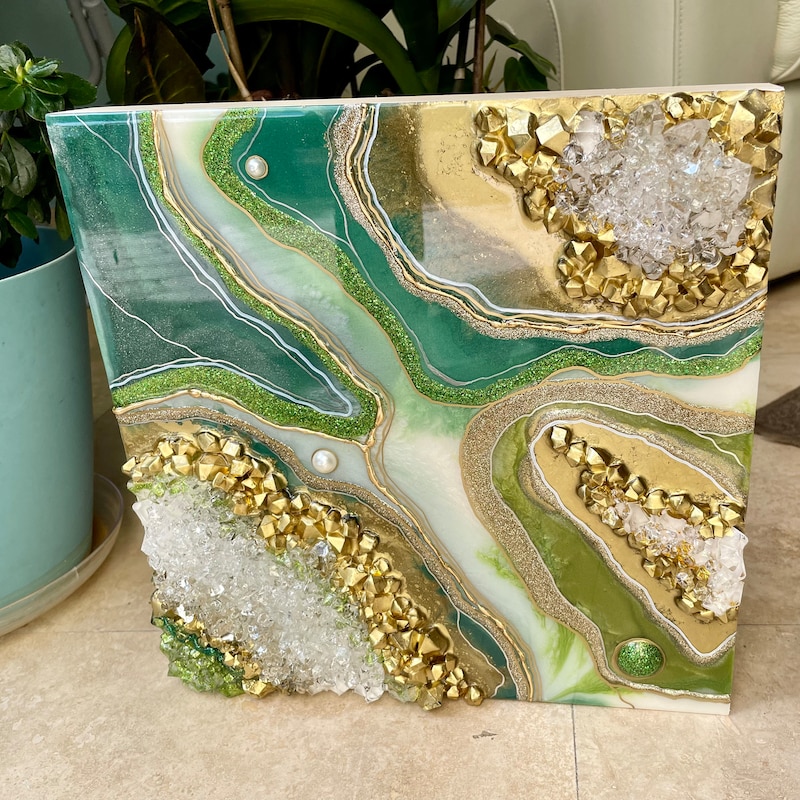 Geode Painting - Etsy