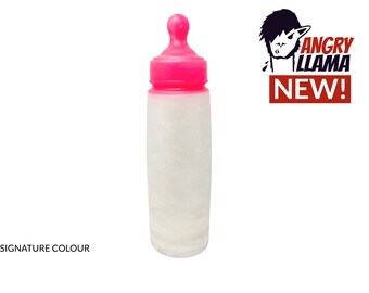 Baby Bottle Dildo Custom Platinum Cured Silicone DDLG  Little Space