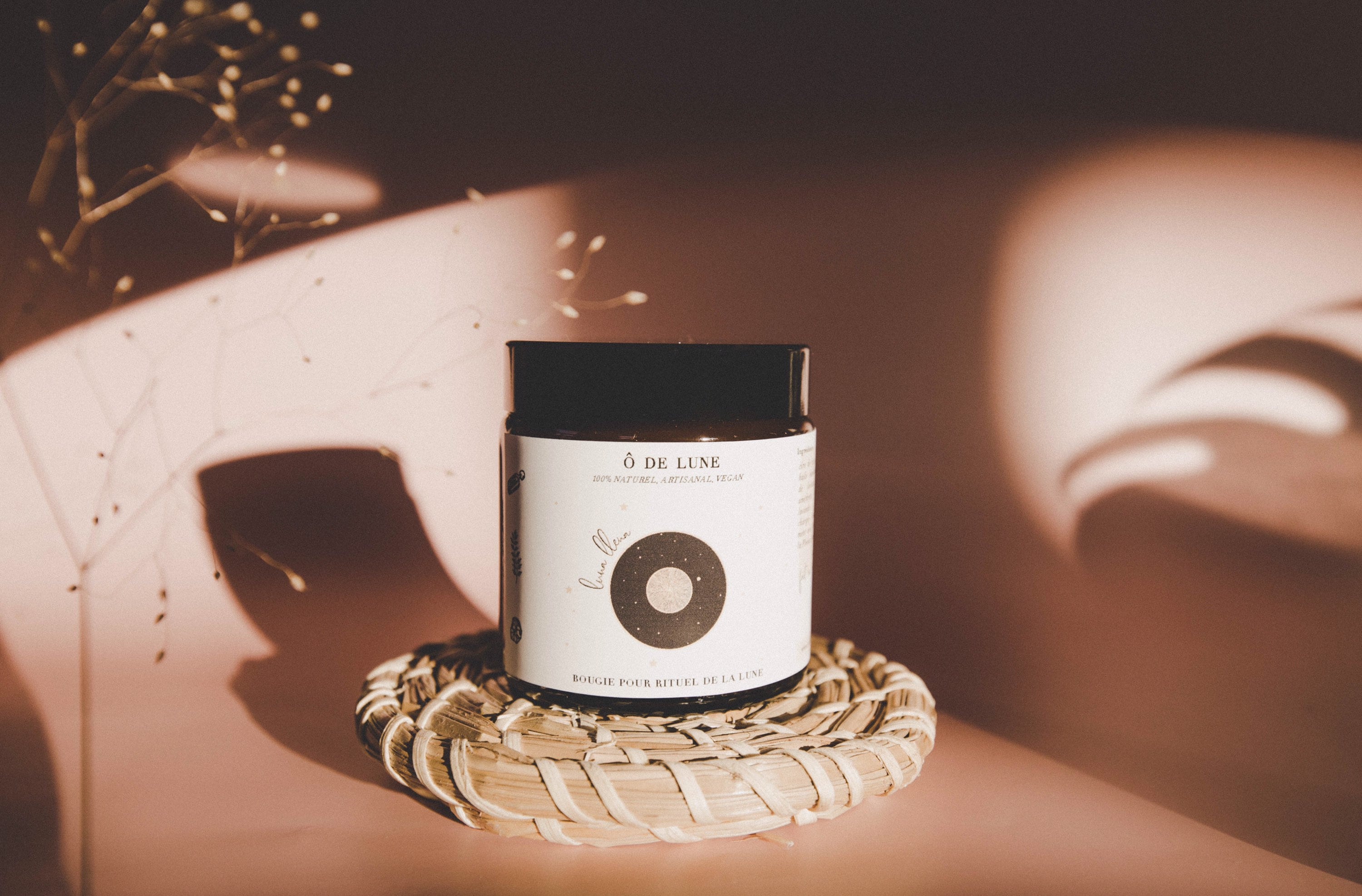 Bougie Pour Rituel de La Lune Chaque Phase Disponible - Idées Cadeaux Yoga Cadeau Anniversaire