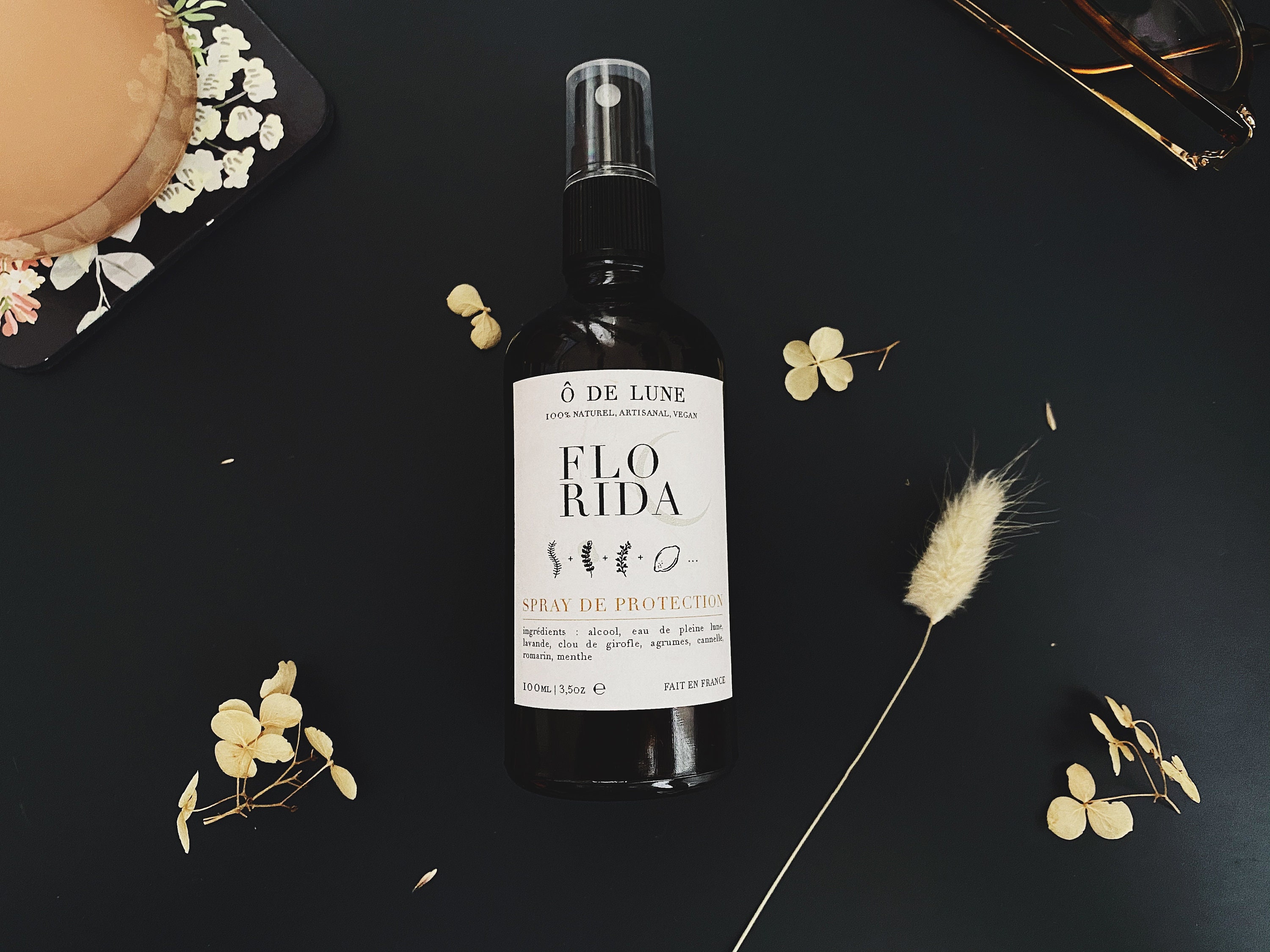 Spray Florida - 100Ml Florida Water Agua de Idées Cadeaux Yoga Cadeau Anniversaire- Cadeau Saint Val