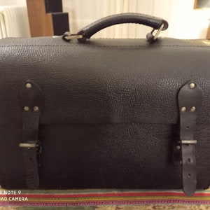 cartable valise ordinateur vintage cuir vintage