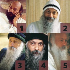 OSHO Full Resolution Digital Photo Download | High Quality Photos | Set of Five Photos