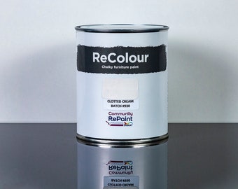 Clotted Cream Chalk Furniture Paint 750ml