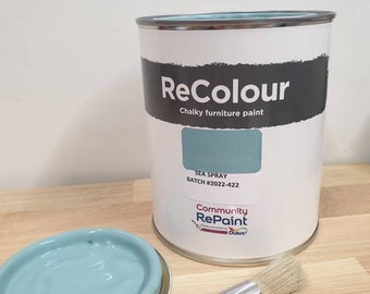 Sea Spray | Blue Green Duck Egg Chalk Furniture Paint 750ml