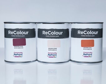 Autumn Collection ReColour Chalky Furniture Paint | 750ml x 3