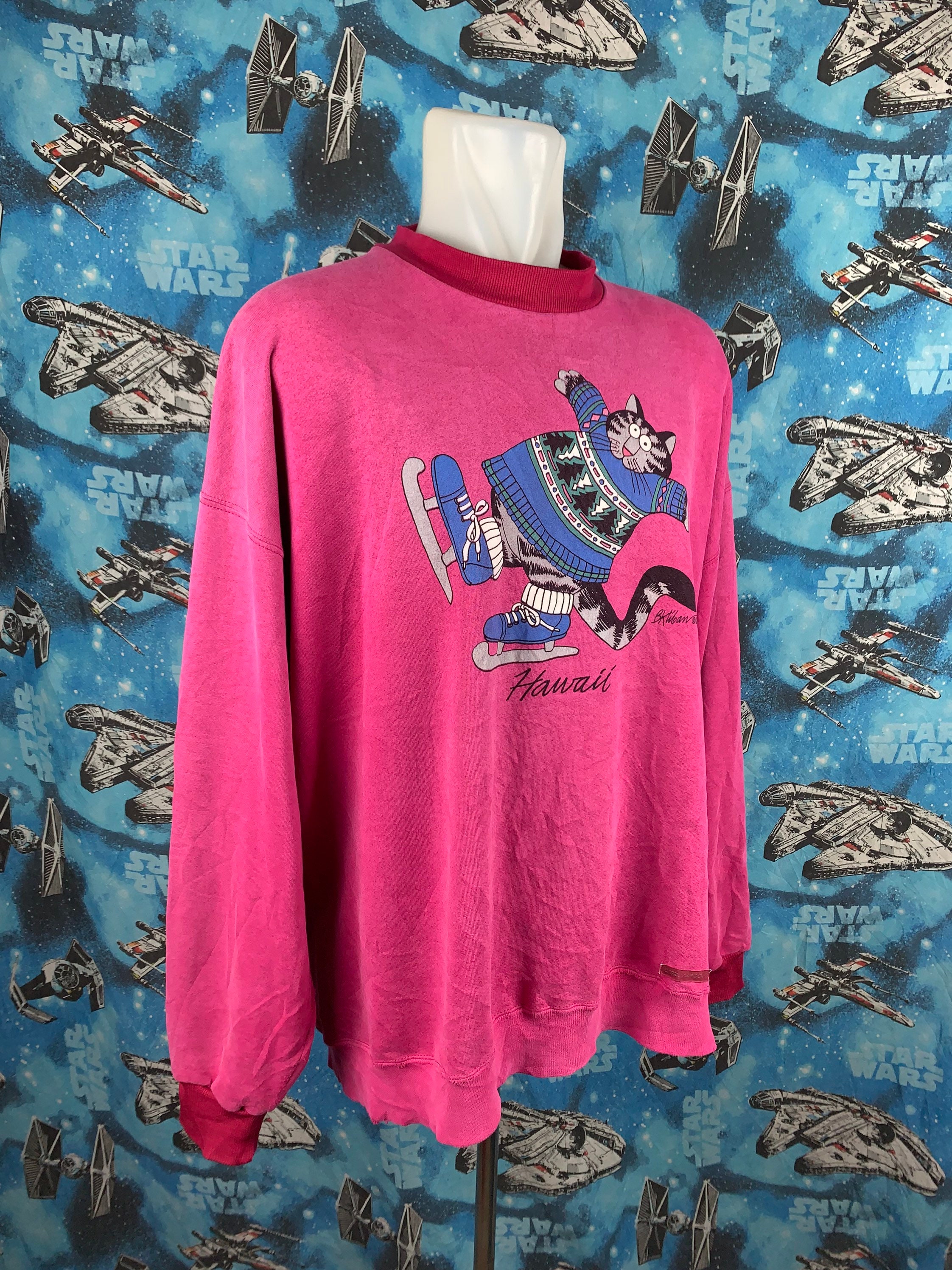 Vintage 90s Hawaii / B Kliban Cat 