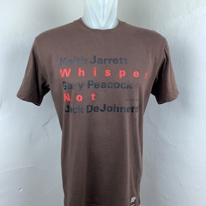 Vintage 1999 Keith Jarrett / Whisper Not Album / Live In Paris / Saxophone Jazz Cool Bebop Gary Peacock / ECM Records