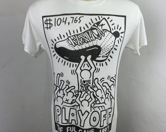 Vintage PLAYOFF 1997 Keith Haring X Michael Jordan