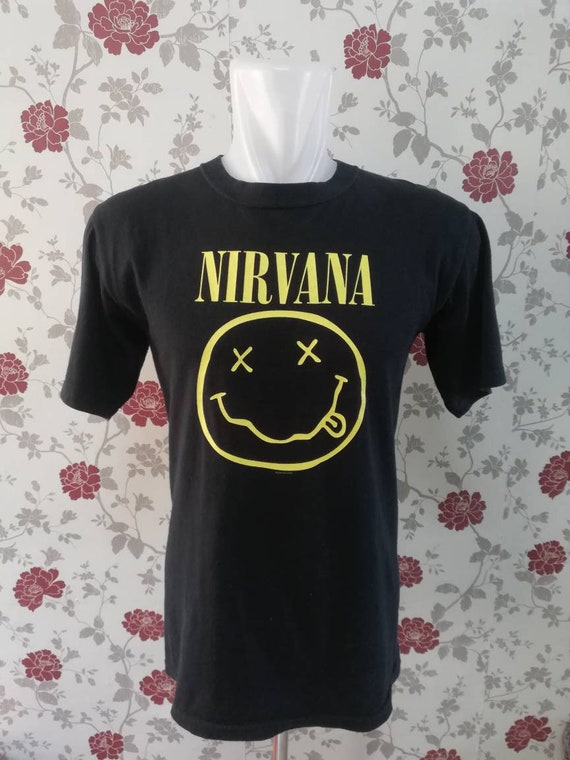 Vintage 00s 2003 NIRVANA Band *Smiley*
