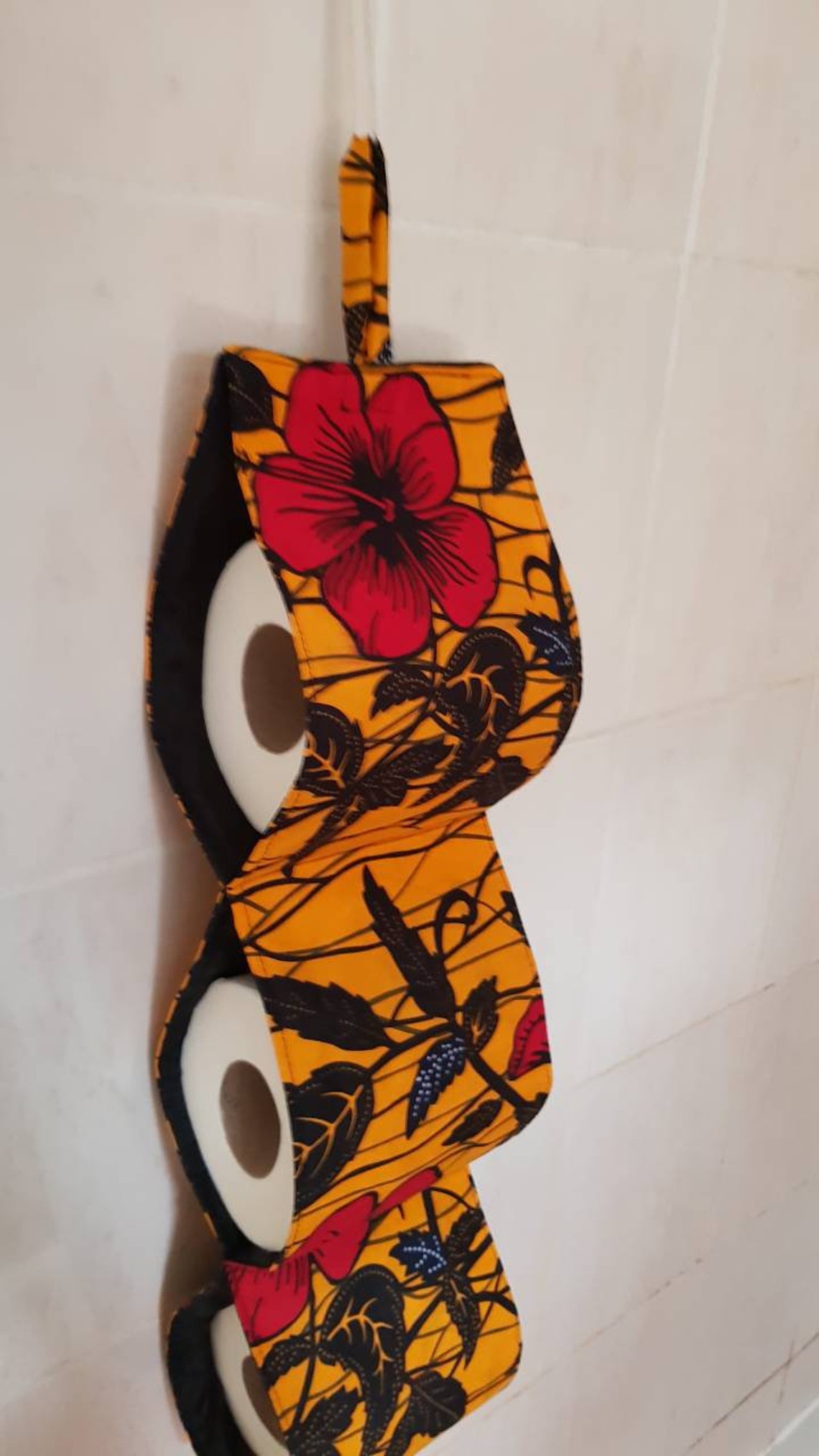 Fabric Toilet Paper Roll Holder/ Tissue Paper Holder/ Toilet Etsy