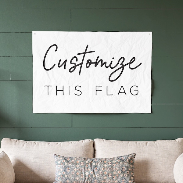 Custom Flags Etsy
