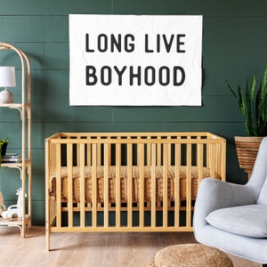 Long Live Boyhood Flag | Boys Room Flag | Boys Room Flag Banner | Long Live Boyhood Banner | 436