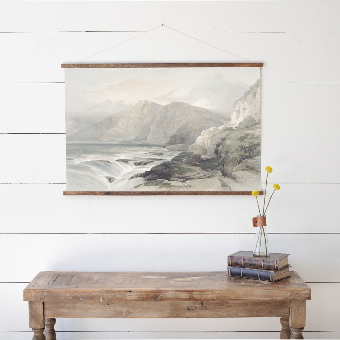 Mountains Wall Art Canvas Wall Art Mountains Artwork Etsy