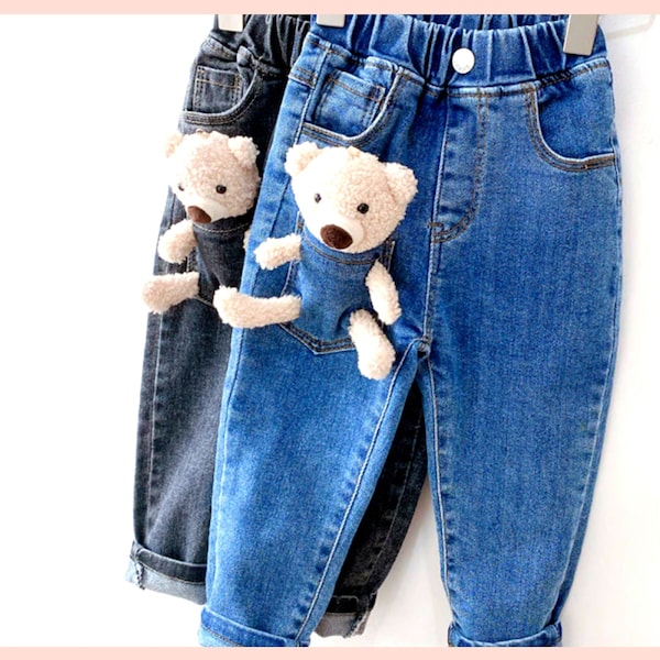 Kids Cute Teddy Harlan Pants