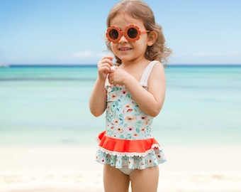 Girls' Swimsuits - Etsy