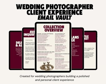 El archivo de correos electrónicos del fotógrafo de bodas