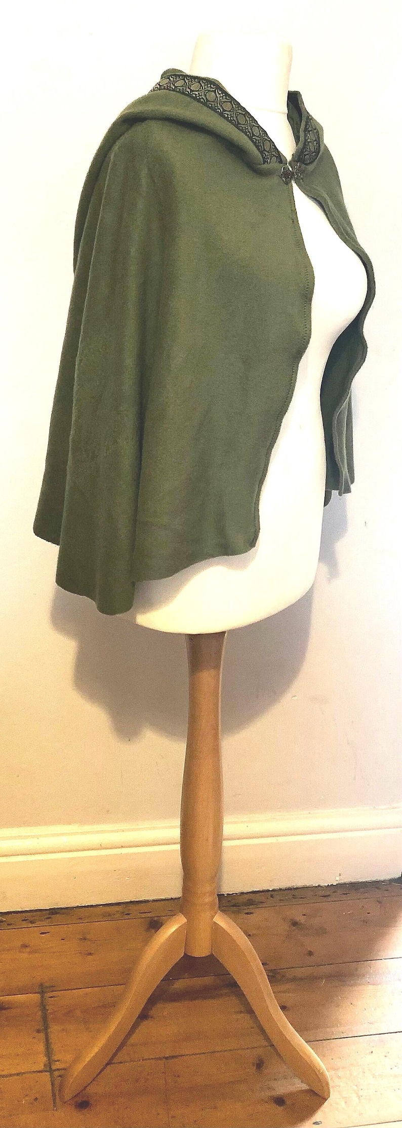 Celtic Goddess hooded cape image 5