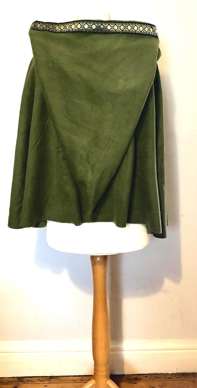 Celtic Goddess hooded cape image 4