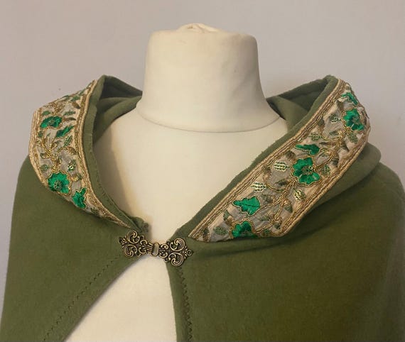 Celtic Goddess hooded cape