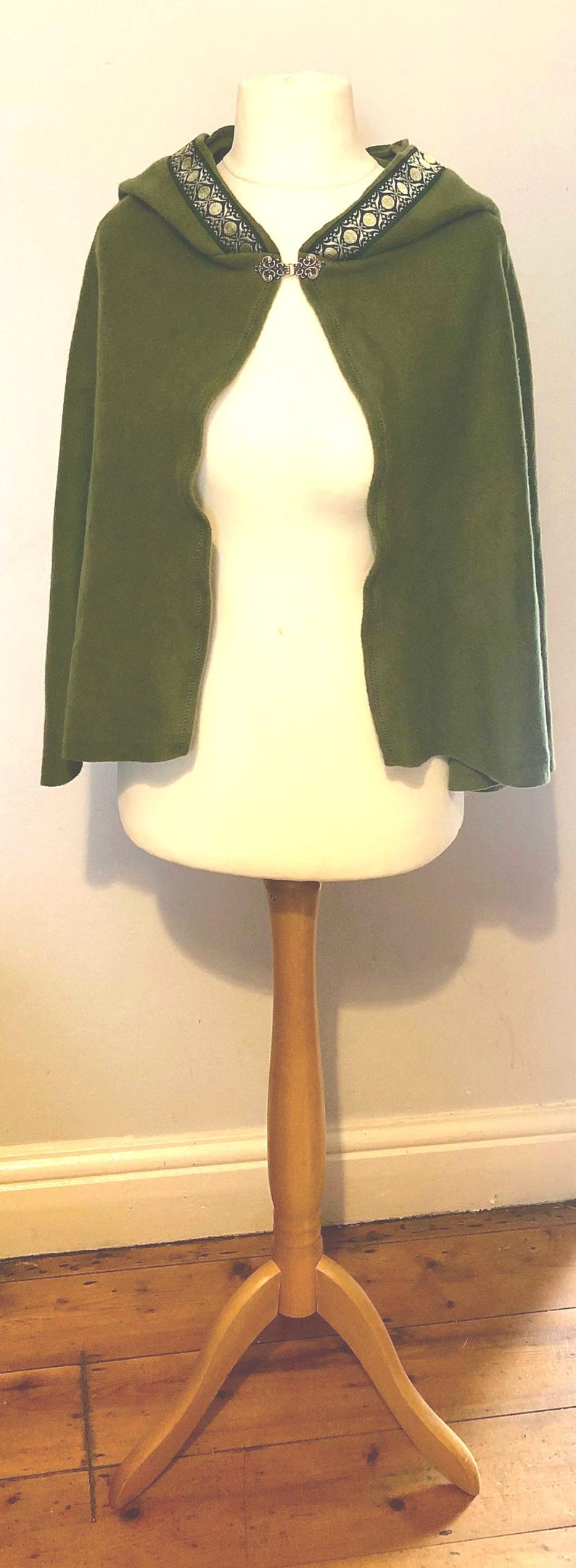 Celtic Goddess hooded cape image 3
