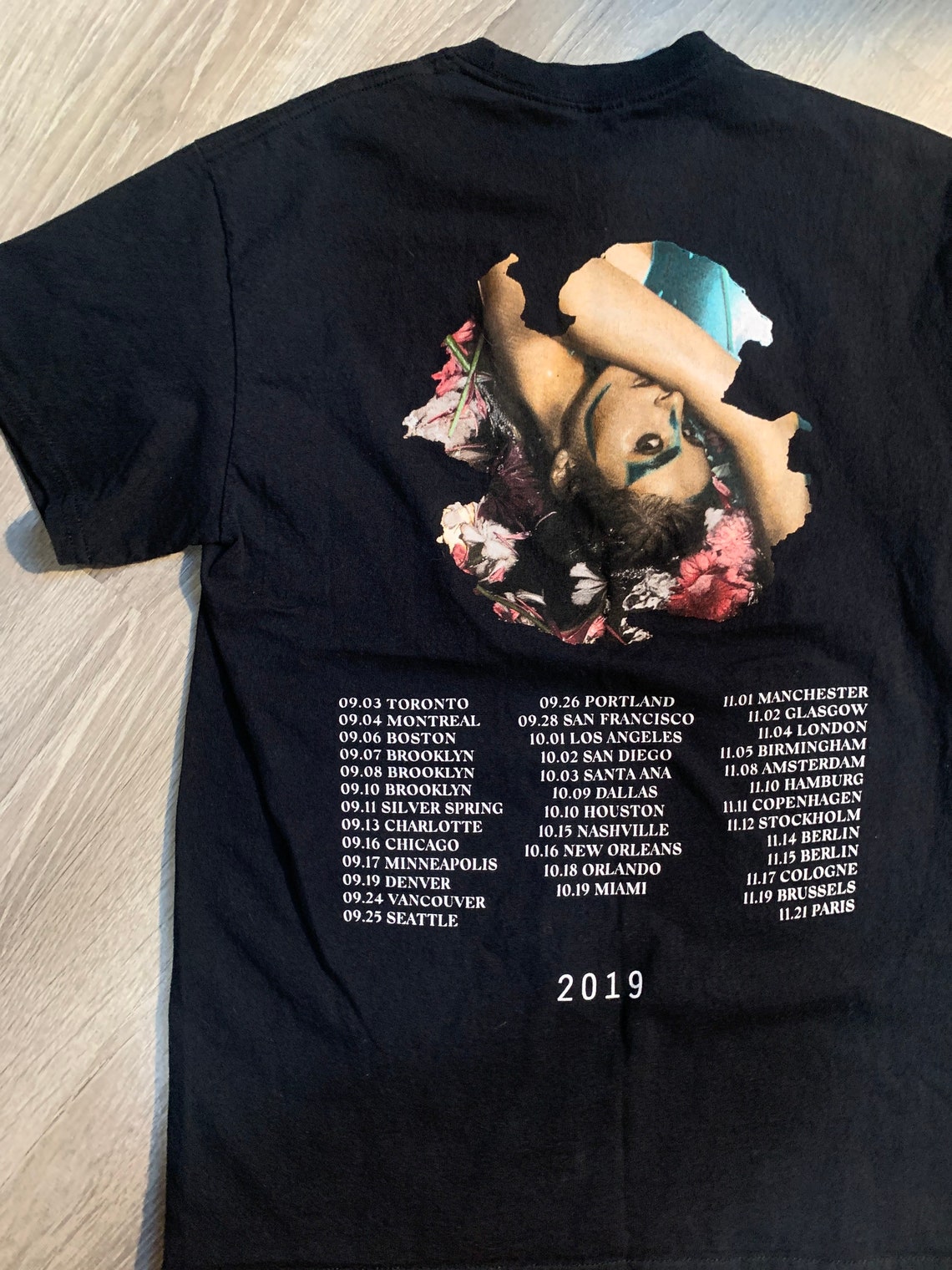 banks tour merch