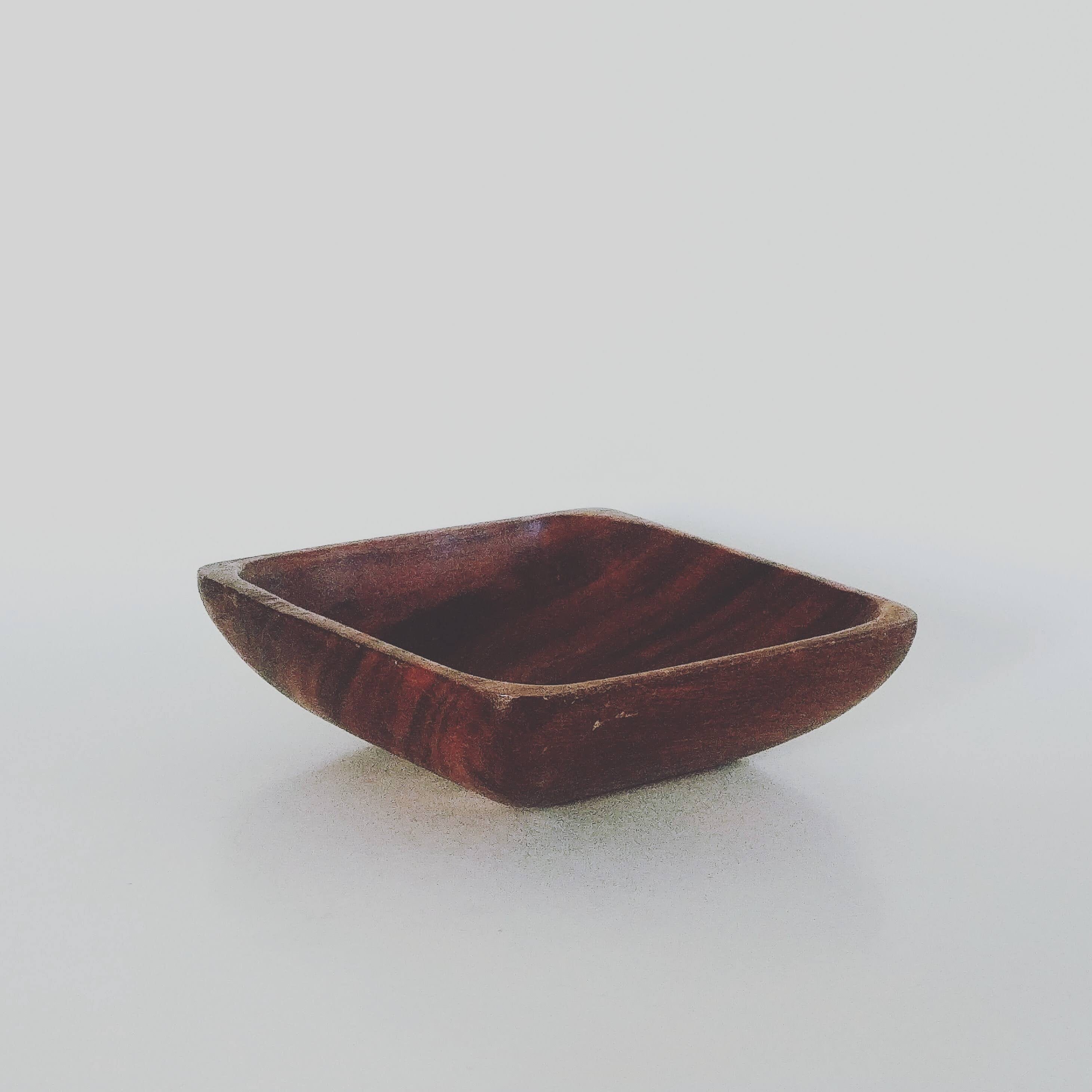 Vintage Home Decor Wood Key Bowl Wooden Bowl Decor Etsy