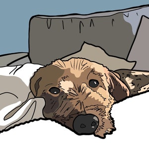 Custom Dog/ Pet Digital Print