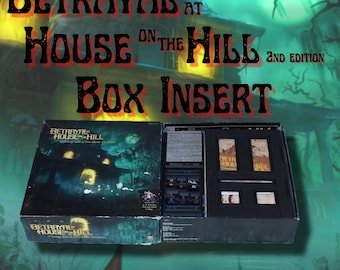 Box Insert for Betrayal at House on the Hill 2nd edition