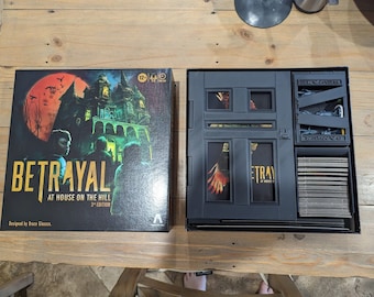 Betrayal at House on the Hill 3rd edition Box Insert - STL Files for 3d Printing