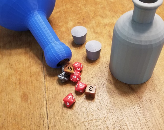 Featured listing image: Potion Bottle Dice Containers