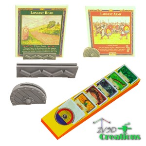 Catan Box Insert - STL Files for 3d Printing - Etsy