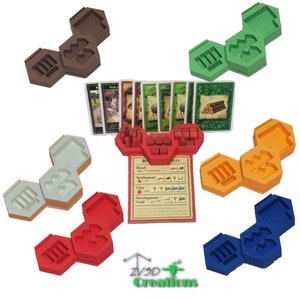 Catan Box Insert - STL Files for 3d Printing - Etsy
