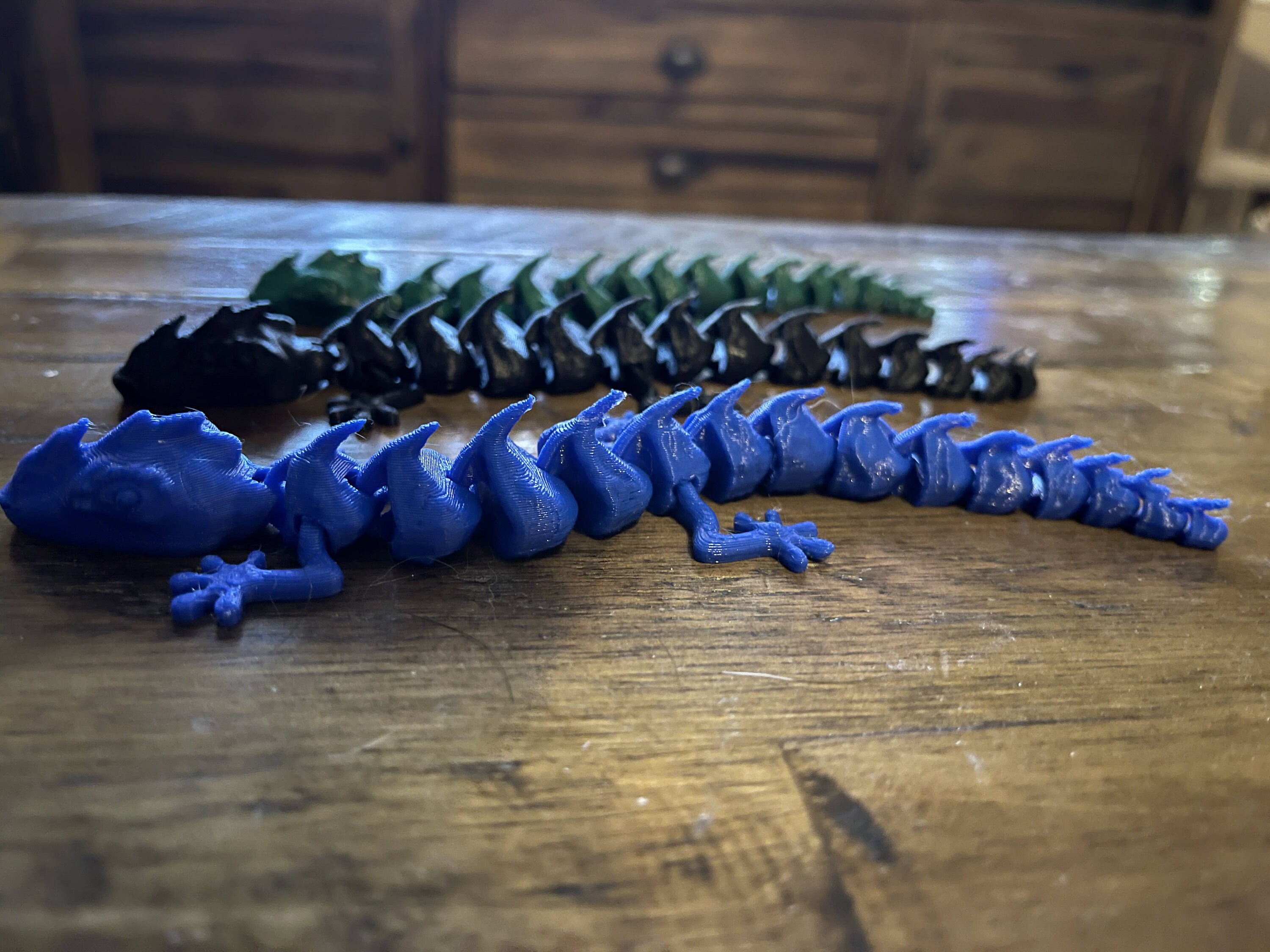 Flexible Spiked Lizard Fidget Toy Desk Toy Lizard Etsy