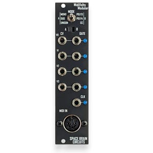 MidiVolts Modular - Controlador polifónico de MIDI a CV de 4 voces