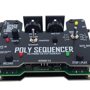 Poly Sequencer V3 - 128 Step Midi Sequencer