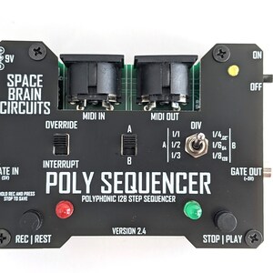 Poly Sequencer 128 Step Midi Sequencer image 2