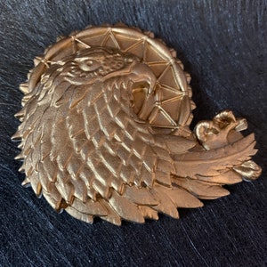 2D Hawk on a Dreamcatcher Mold for Cake Decorating, Clay, Resin, Soap, Candle, Epoxy Projects. Food Grade. Proudly made in the US.